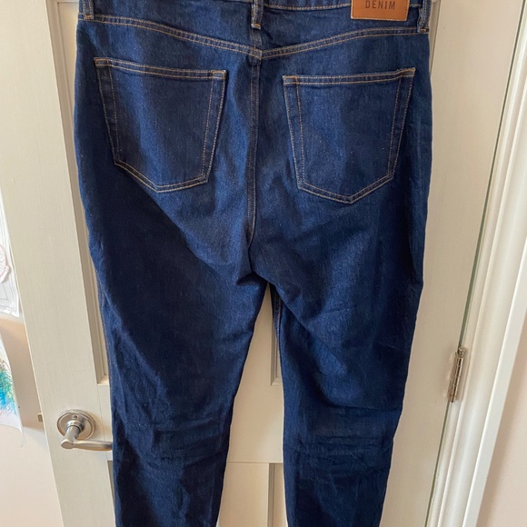 Sezane Brut sexy tall indigo jeans - Picture 3 of 5